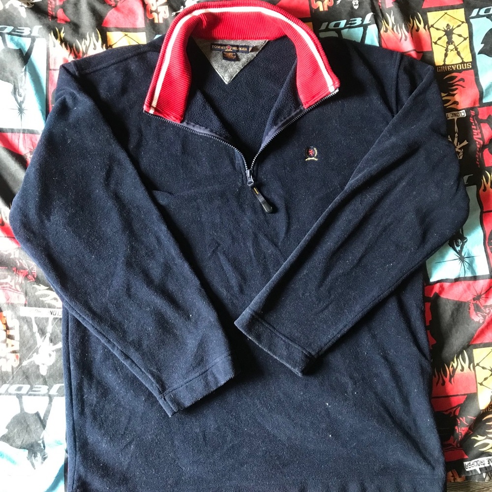90s Tommy Hilfiger Zipper Fleece